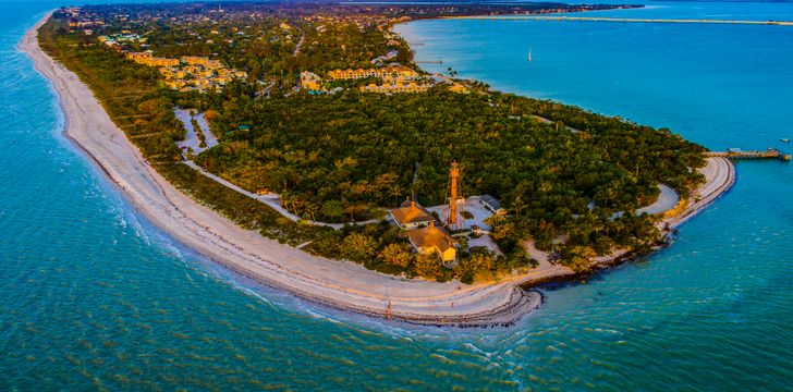 Aerial of Sanibel