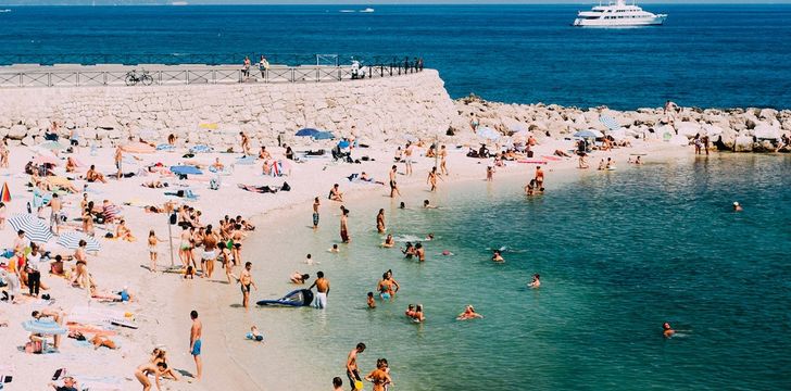 Antibes,beach,summer,yachts,sail,mediterranean