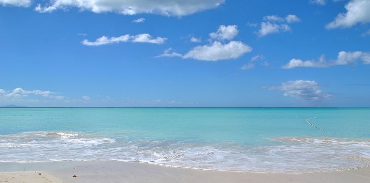 Antigua Caribbean beach