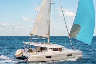 greece bareboat catamaran charter yachts