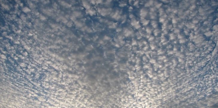 Cirrocumulus clouds