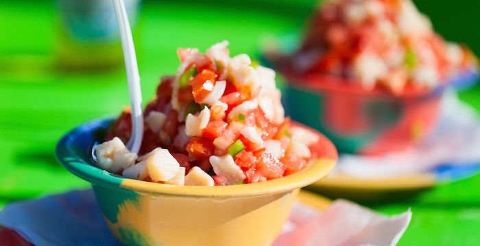 Conch salad,Bahamas