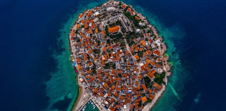 Croatia from above