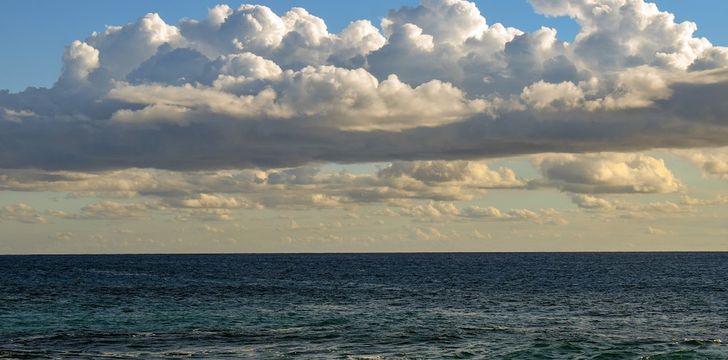 Cumulus clouds