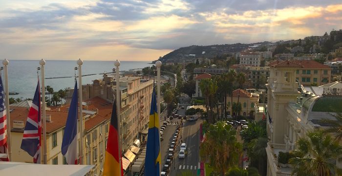 View of Sanremo from above