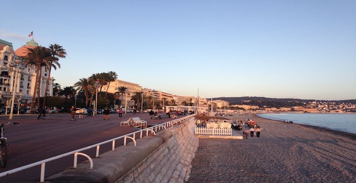 Enjoy the stunning coastline in Nice
