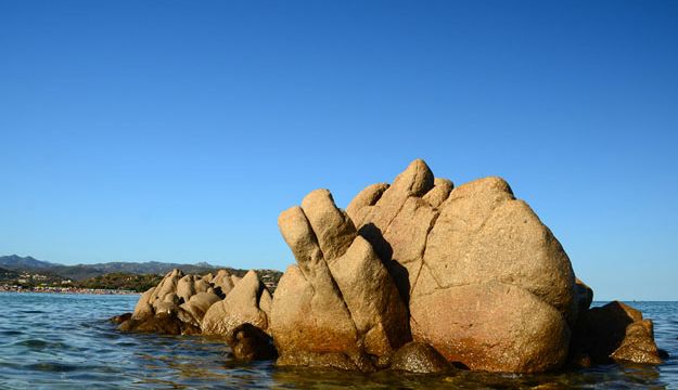 The beautiful rock formations of Chia,Sardinia