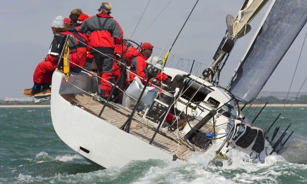 The excitement of a sailing race