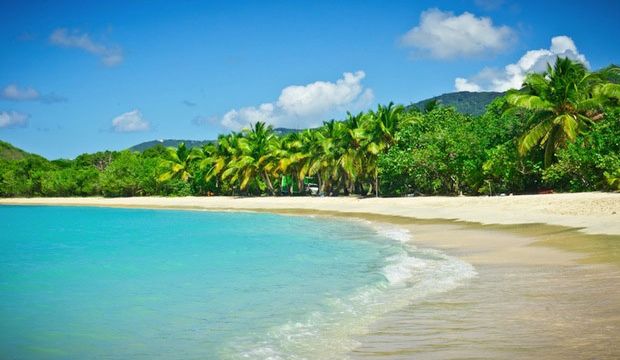 The sandy beaches of Tortola,BVI,to explore on your sailboat charter