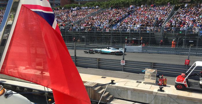 Charter a yacht for the Monaco Grand Prix to get the best view possible