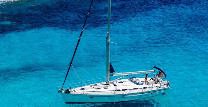 the beauty of a bareboat sailing charter