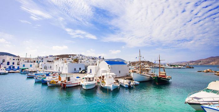 Berth your yacht in Paros harbour