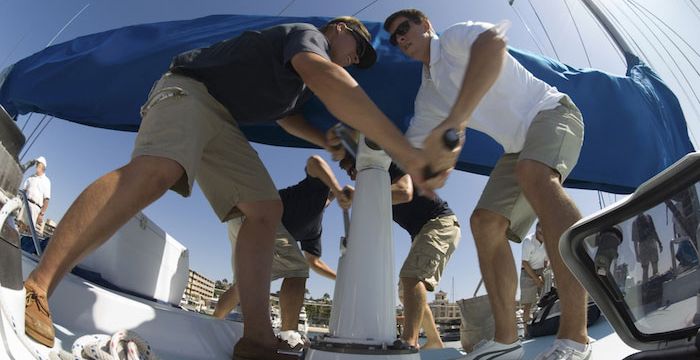 Working as a team on your sailing yacht
