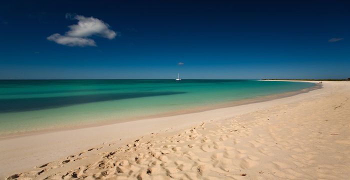 The gorgeous beaches in the Turks and Caicos Islands