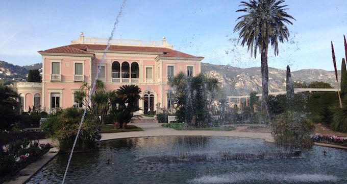 The gorgeous buildings and gardens in St Jean Cap Ferrat