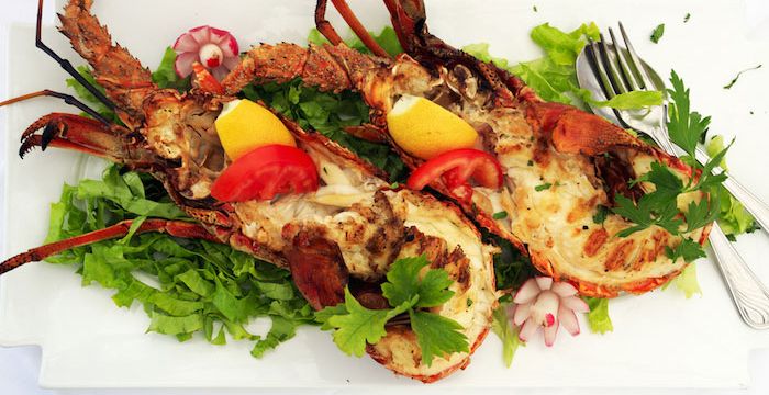 Try the delicious lobster at Anegada
