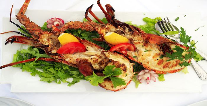 Try the delicious lobster at Anegada