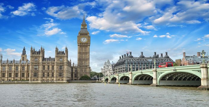 Cruise down the Thames to see London from your yacht charter