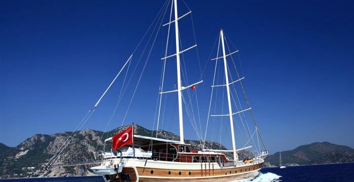 Sailing in Turkey