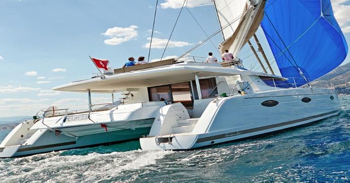 Charter a luxury crewed catamaran