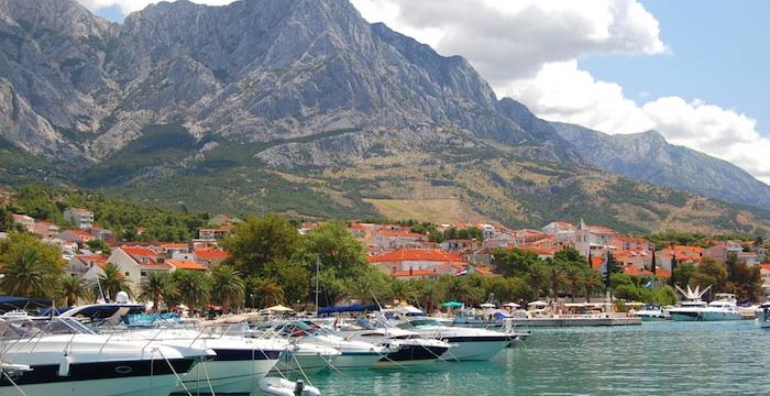 Gorgeous Mountains over Baska Voda