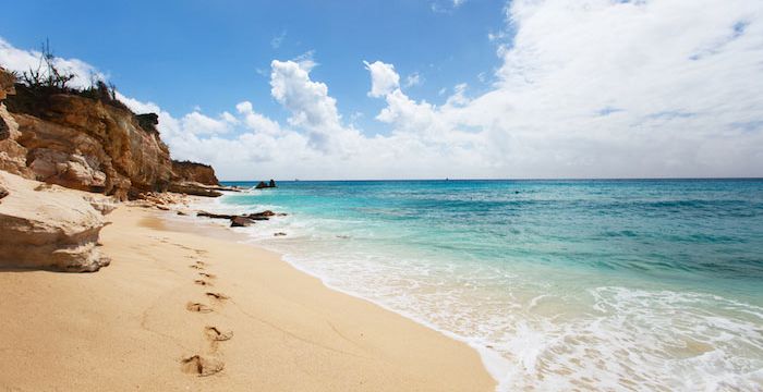 Beach in St Martin