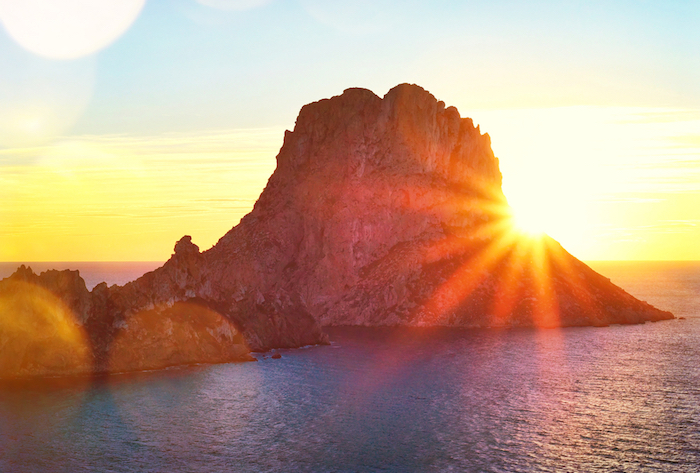 Sunset over Es Vedra