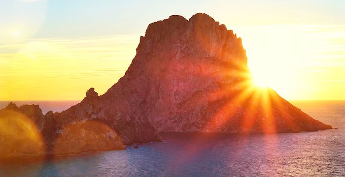 Sunset over Es Vedra