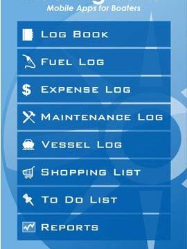 boating suite app for managing your boat logs