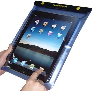 Waterproof iPad case perfect for a yacht charter