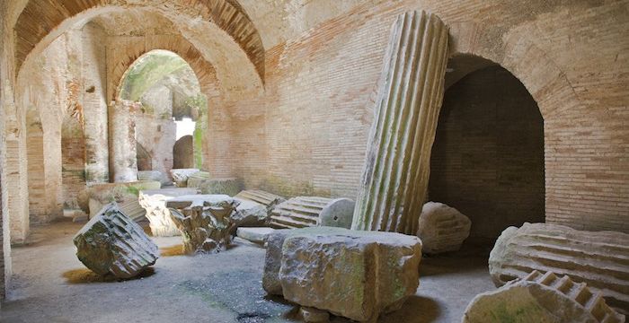 Charter a yacht to see the Roman Empire Pozzuoli