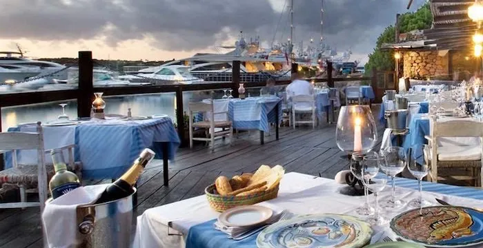 Dining on the water's edge at Il Pescatore