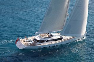 St Tropez crewed sailing charter yachts