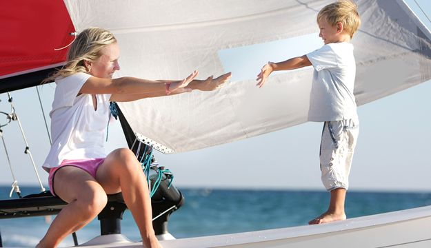 Yacht Charter with children