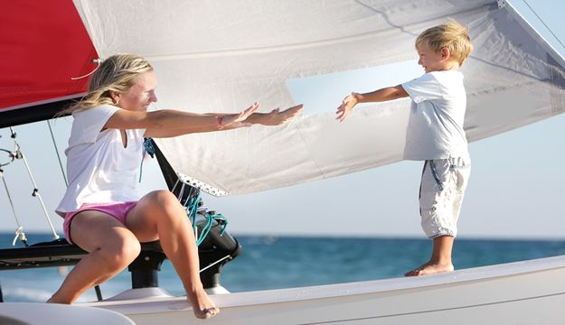 Yacht Charter with children