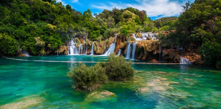 Krka national park yacht charter