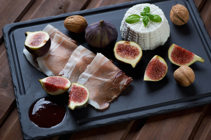 Local Brocciu Cheese and Figs in Corsica