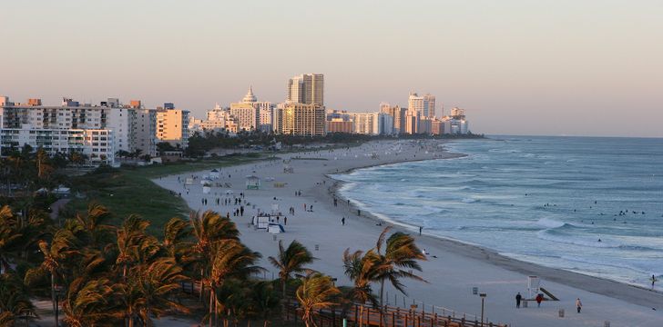 Miami,South beach. Day charters available.