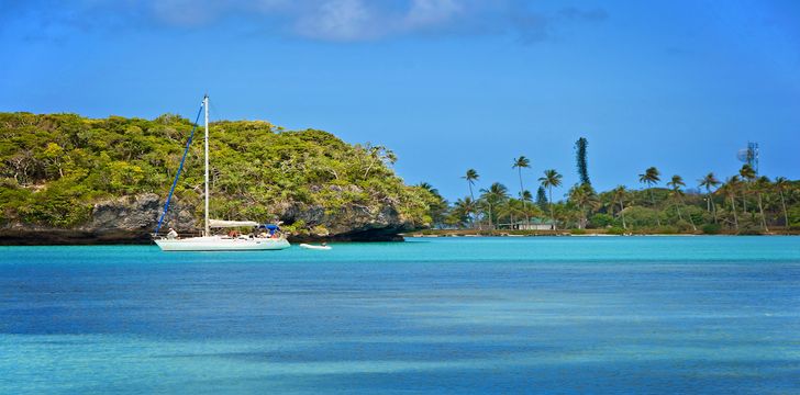 New Caledonia sailing itinerary