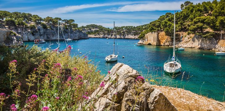 Parc National des Calanques - Luxury Sailing Yacht Itinerary