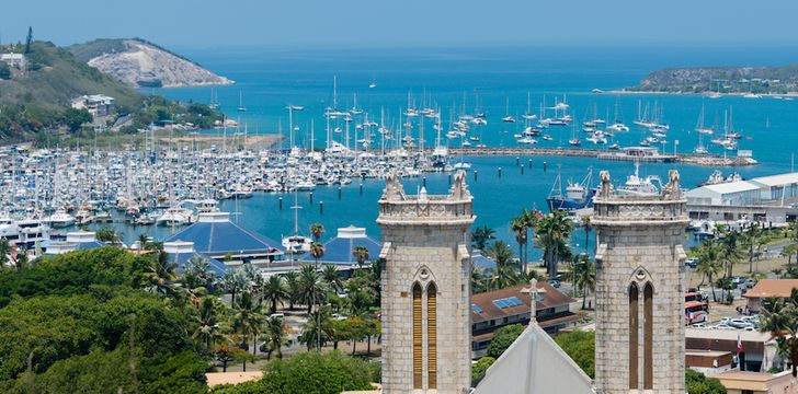 Port Moselle - New Caledonia yacht charter itinerary Boatbookings