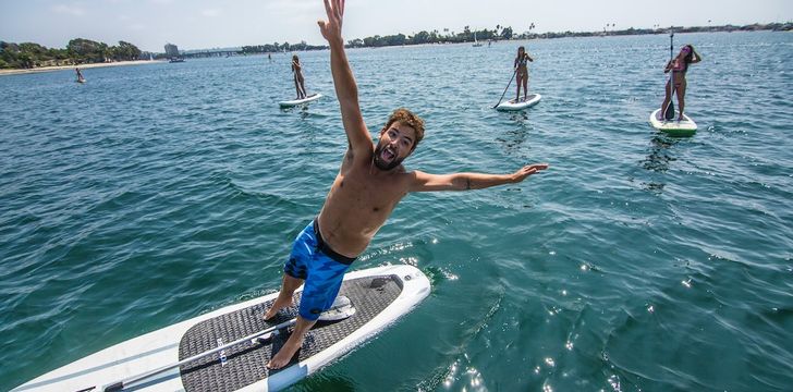 Social Distancing Paddle Board