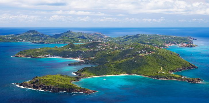 Saint Barts : Gustavia and shell beach with Oceania Riveira 