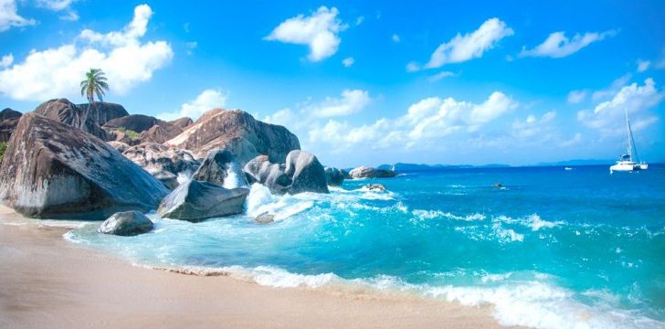 The Baths,Virgin Gorda - BVI Luxury Crewed Motor Yacht charter