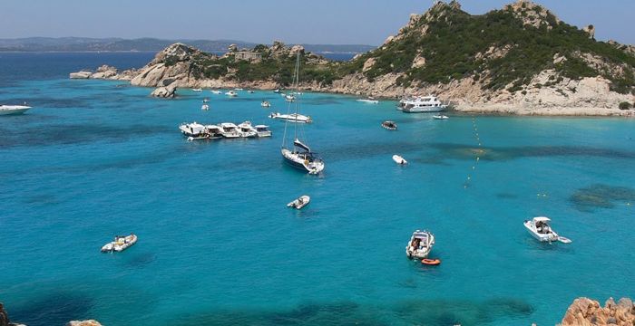 Yachts in Porto Rotondo Sardinia