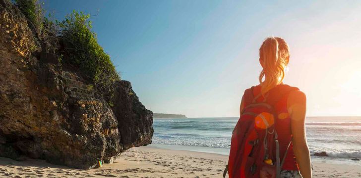 girl hike bvi