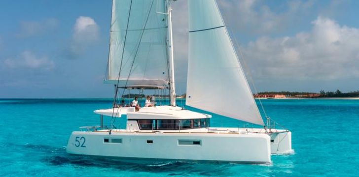 lagoon 52 barebiat charter