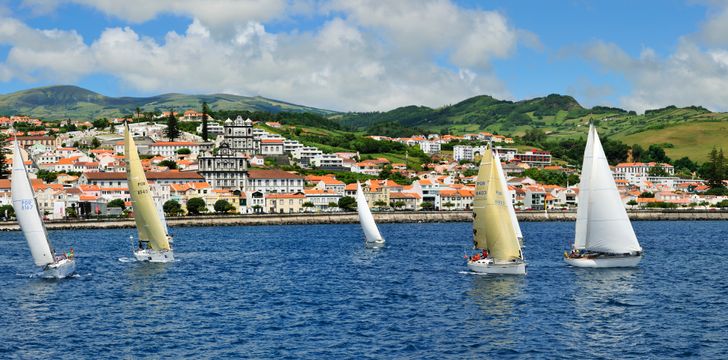 sailing in the azores starting in Horta