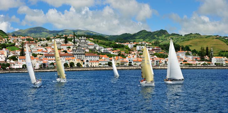 sailing in the azores starting in Horta
