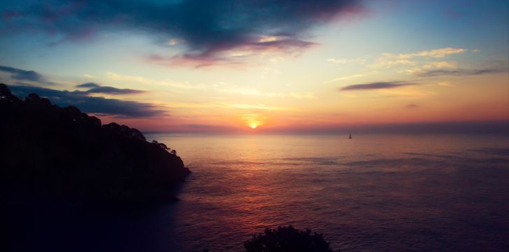 sea,sunrise,sail,boat,beach